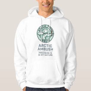SUDADERA LOGO DE EMBOSCADA ÁRTICA