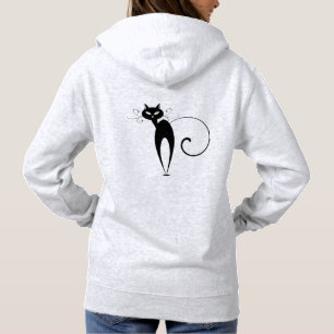 Sudadera Logo de "FRANCAIS" Princesse de Luxe Chat Noir