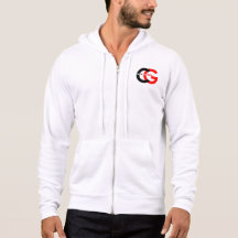 Logo de la ciudad de Dios Zip Hoodie