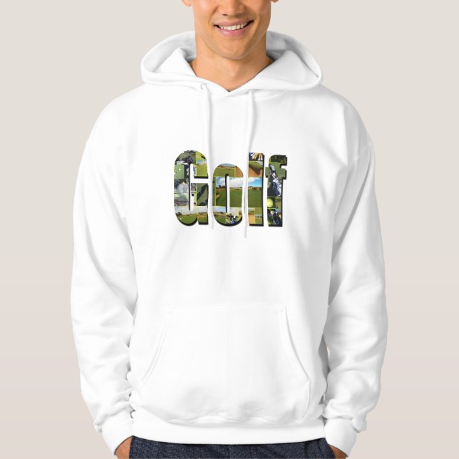 Sudadera Logo de la Composición de Golf, (Anverso)