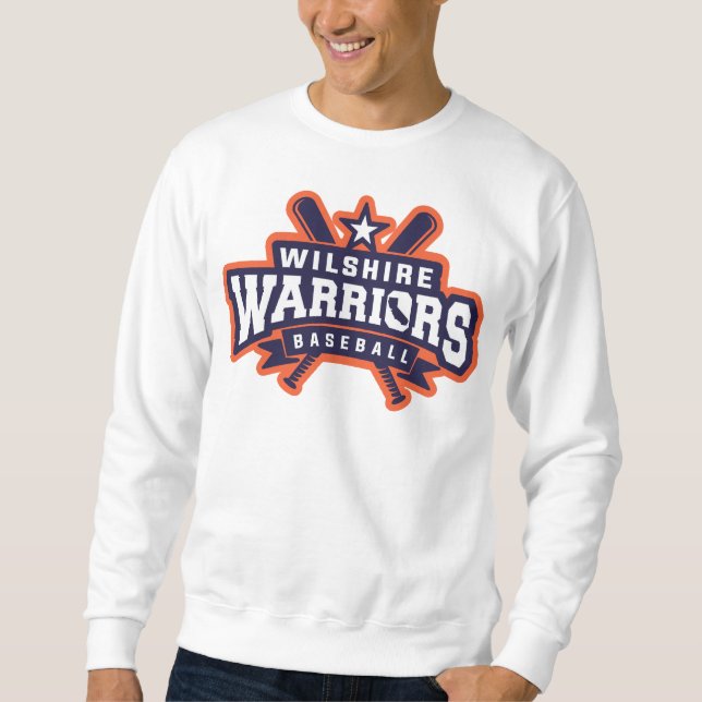 Sudadera Logo de la Liga de Béisbol Guerreros de Wilshire (Anverso)