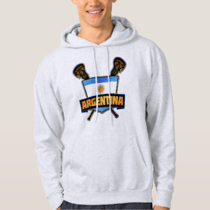 Sudadera Logo de Lacrosse Bandera de Argentina