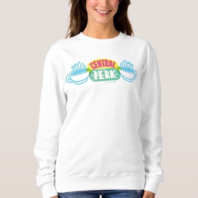 Sudadera Logo de Neon Central Perk (Anverso)