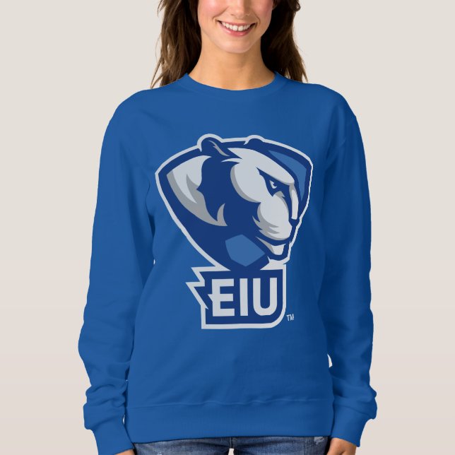 Sudadera Logo de Panthers University del Este de Illinois (Anverso)