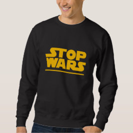 Sudadera Logo de Parodia de Detener Guerras