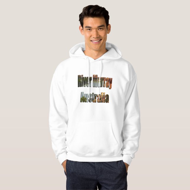 Sudadera Logo de River Murray Australia Picture, (Anverso completo)