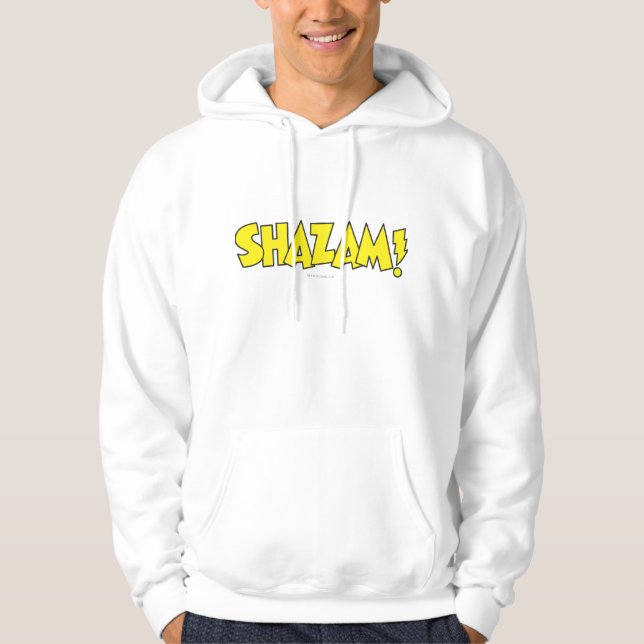 Sudadera Logo de Shazam Amarillo (Anverso)