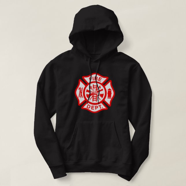 Sudadera Logo del Departamento de Bomberos Uniforme Símbolo (Diseño del anverso)