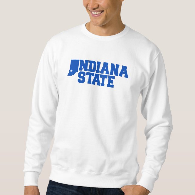Sudadera Logo del estado de Indiana