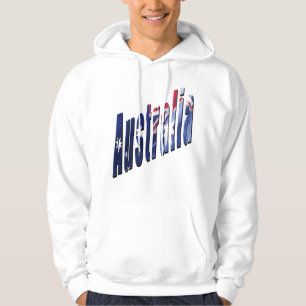 Sudadera Logo Dimensional australiano, casco blanco masculi