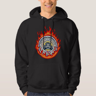 Sudadera Logo en llamas
