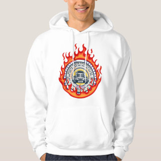 Sudadera Logo en llamas