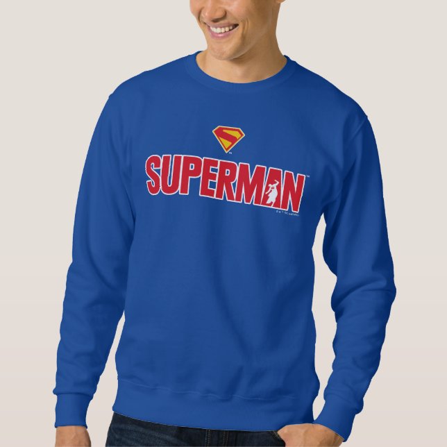 Sudadera Logo en negrita de Superman clásico (Anverso)