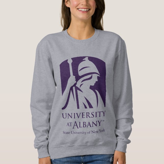 Sudadera Logo icónico de la Universidad de Albany (Anverso)
