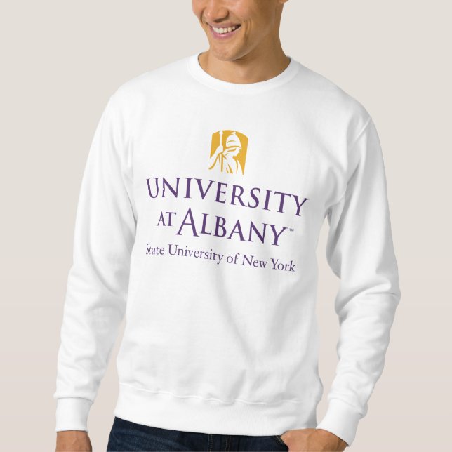 Sudadera Logo icónico de la Universidad de Albany (Anverso)