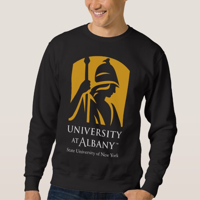 Sudadera Logo icónico de la Universidad de Albany (Anverso)