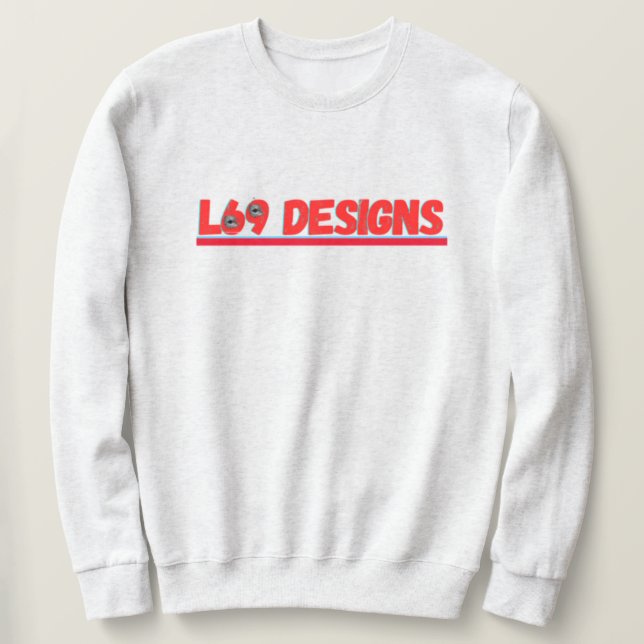 sudadera "LOGO L69 diseños" (Anverso del diseño)