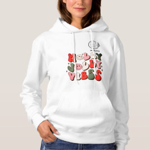 Sudadera Logo Navidades Retro Holly Jolly Vibes Holidays