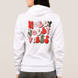 Sudadera Logo Navidades Retro Holly Jolly Vibes Holidays
