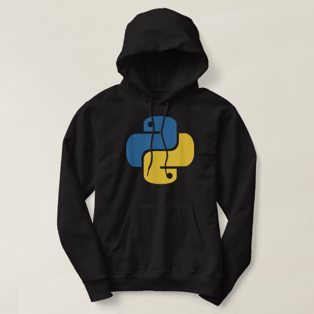 Sudadera Logo oficial de Python para desarrolladores  (Diseño del anverso)