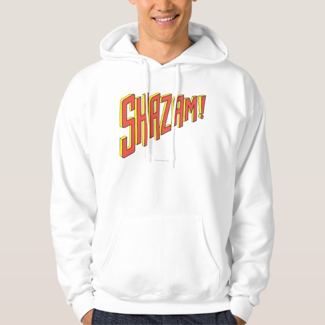 Sudadera Logo Shazam rojo/amarillo (Anverso)