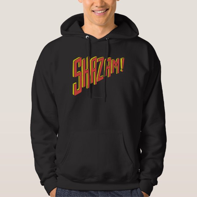 Sudadera Logo Shazam rojo/amarillo (Anverso)