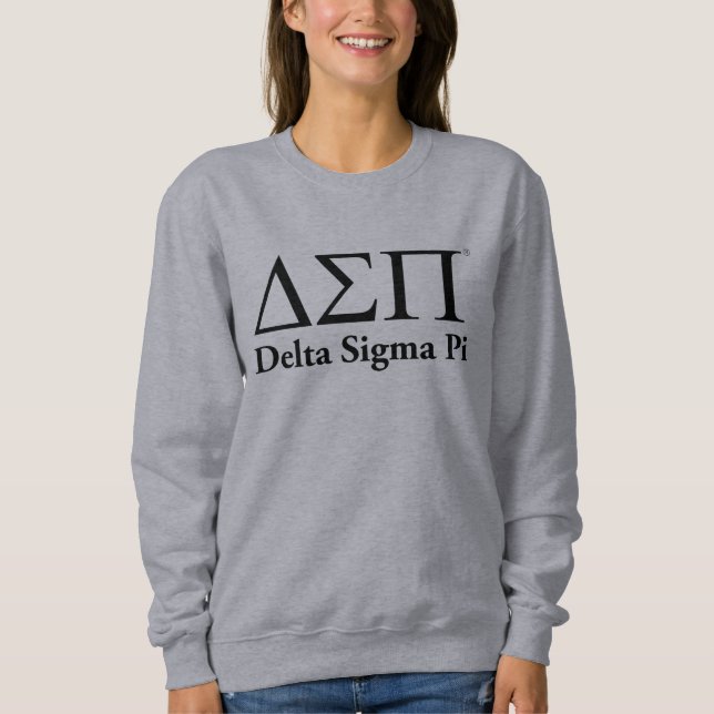 Sudadera Logotipo Clásico de Delta Sigma Pi (Anverso)