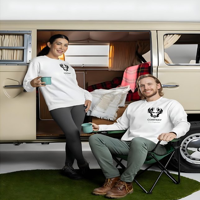Sudadera Logotipo comercial de personalizado Professional C (Custom Professional Company Business Logo Sweatshirt)