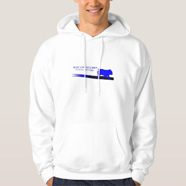 Sudadera Logotipo de Blue Line (Anverso)