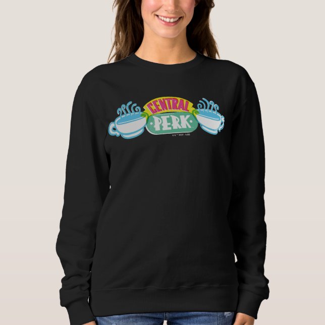 Sudadera Logotipo de Central Perk en neón (Anverso)