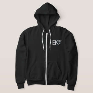 SUDADERA LOGOTIPO DE EK86 WHT