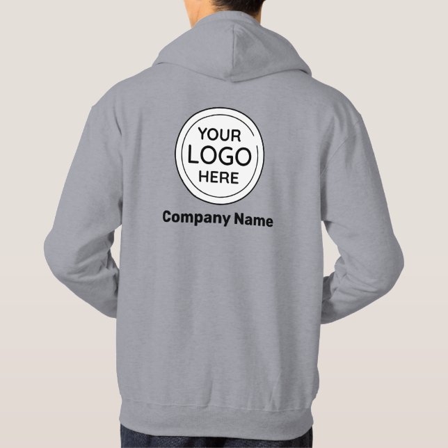 Sudadera Logotipo de empresa (Reverso)