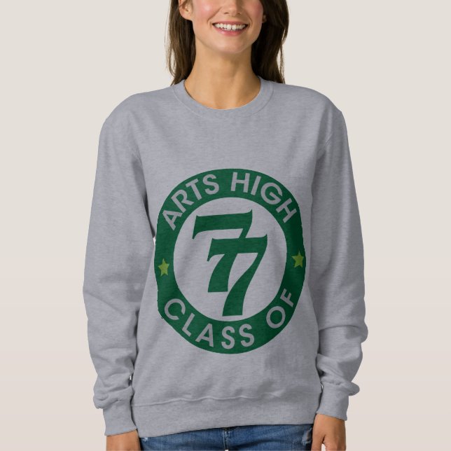 Sudadera Logotipo de la clase secundaria de arte 77 (Anverso)