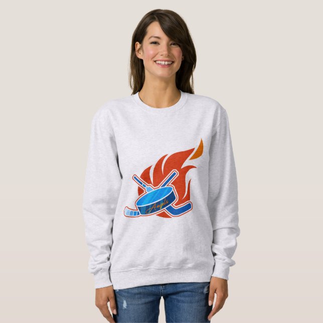 Sudadera Logotipo de los ángeles - Camisas suaves 89 (Anverso completo)