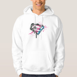 Sudadera Logotipo de los corazones de Supergirl