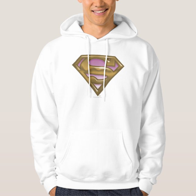 Sudadera Logotipo de oro de Supergirl (Anverso)