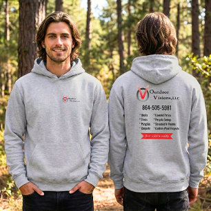 Sudadera Logotipo de Outdoor Visions Información Posterior
