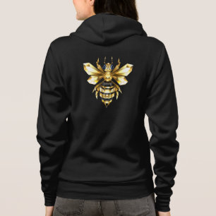 Sudadera Logotipo de Relieve metalizado dorado falso poligo