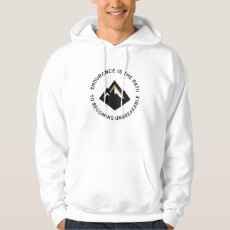 Sudadera Logotipo de resistencia y fuerza