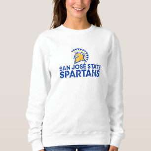Sudadera Logotipo de San Jose State Spartans con Marca de P