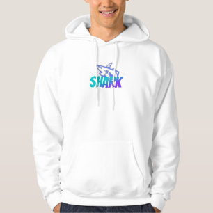 Sudadera Logotipo de tiburón con gradiente feroz Océano a