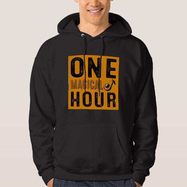 Sudadera Logotipo de una hora mágica (Anverso)