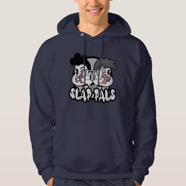 Sudadera Logotipo del capuchón de la boquilla Slap Pals (Anverso)