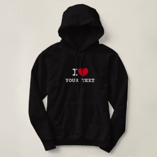 Sudadera Logotipo del corazón personalizado hoodie para las