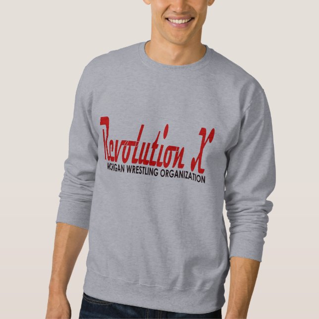 Sudadera Logotipo del Cursive de la revolución X (Anverso)