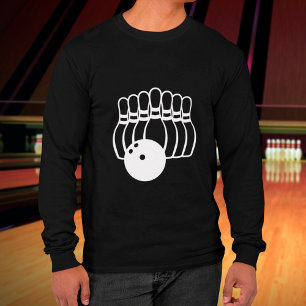 Sudadera Logotipo del equipo de bolos de diez bolos