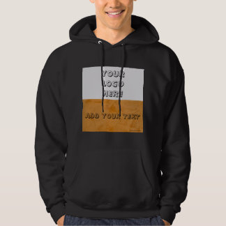 Sudadera Logotipo del texto de la foto Hoodie gráfico negri