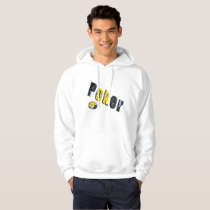 Sudadera Logotipo Dimensional de los Chips de póquer, casco