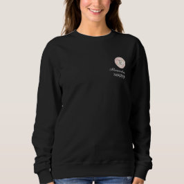 Sudadera Logotipo empresarial nombre del empleado en letra