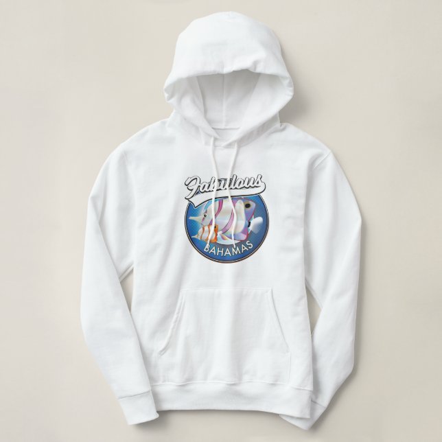 Sudadera Logotipo fabuloso de Bahamas (Diseño del anverso)